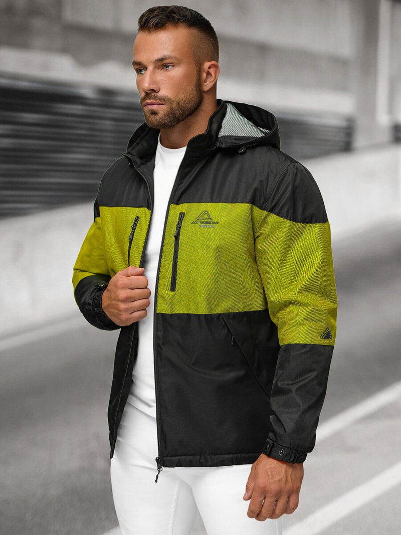 Férfi dzseki fekete OZONEE JS/22M310/392Z