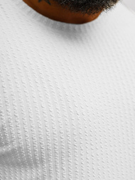 Férfi Póló Fehér OZONEE O/7766T