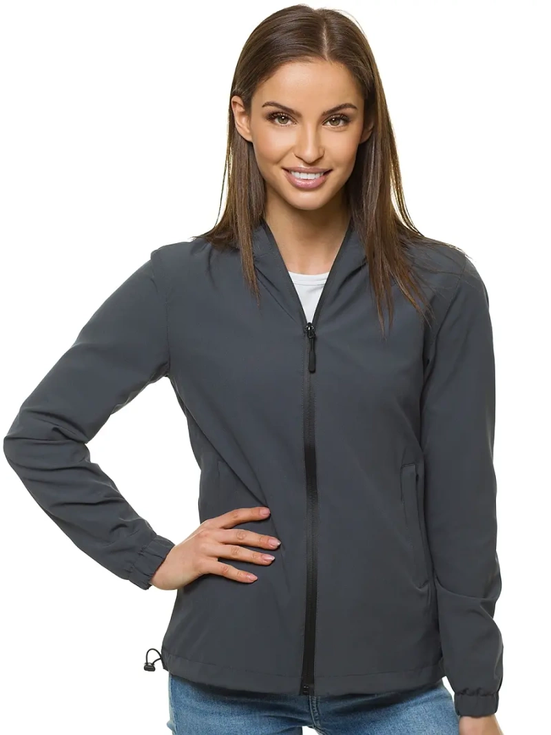 Női dzseki Sötét-Szürke OZONEE JS/HH036/2