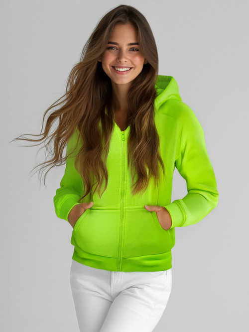 Női Melegítő Felső Zöld neon OZONEE JS/W03Z