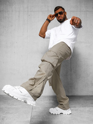 Férfi Nadrág Szürke OZONEE O/G3016Z