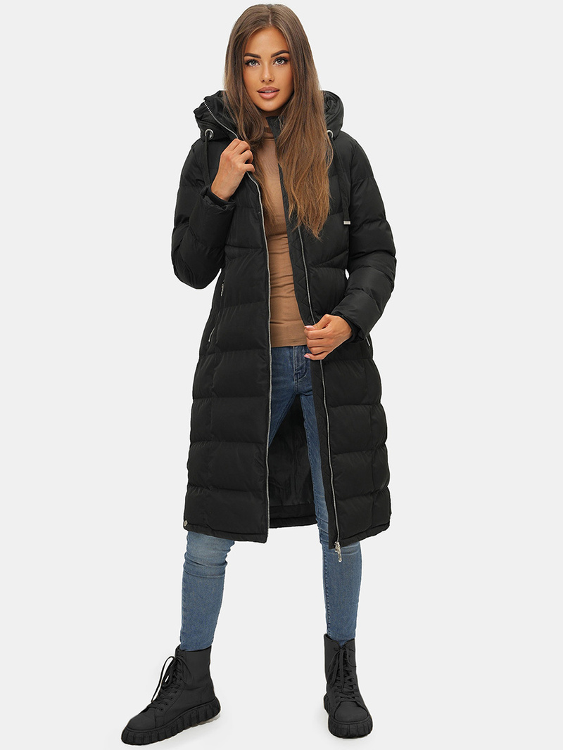 Női Dzseki Fekete OZONEE JS/M736/392Z