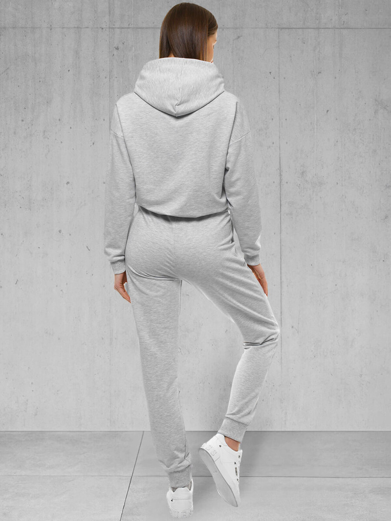 Kétrészes női tréning szett Világos-szürke OZONEE O/12109