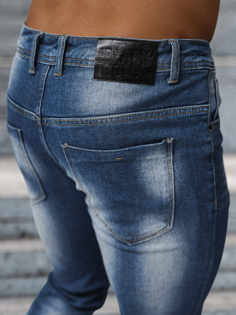 Férfi farmer nadrág kék OZONEE NB/MP0199BC