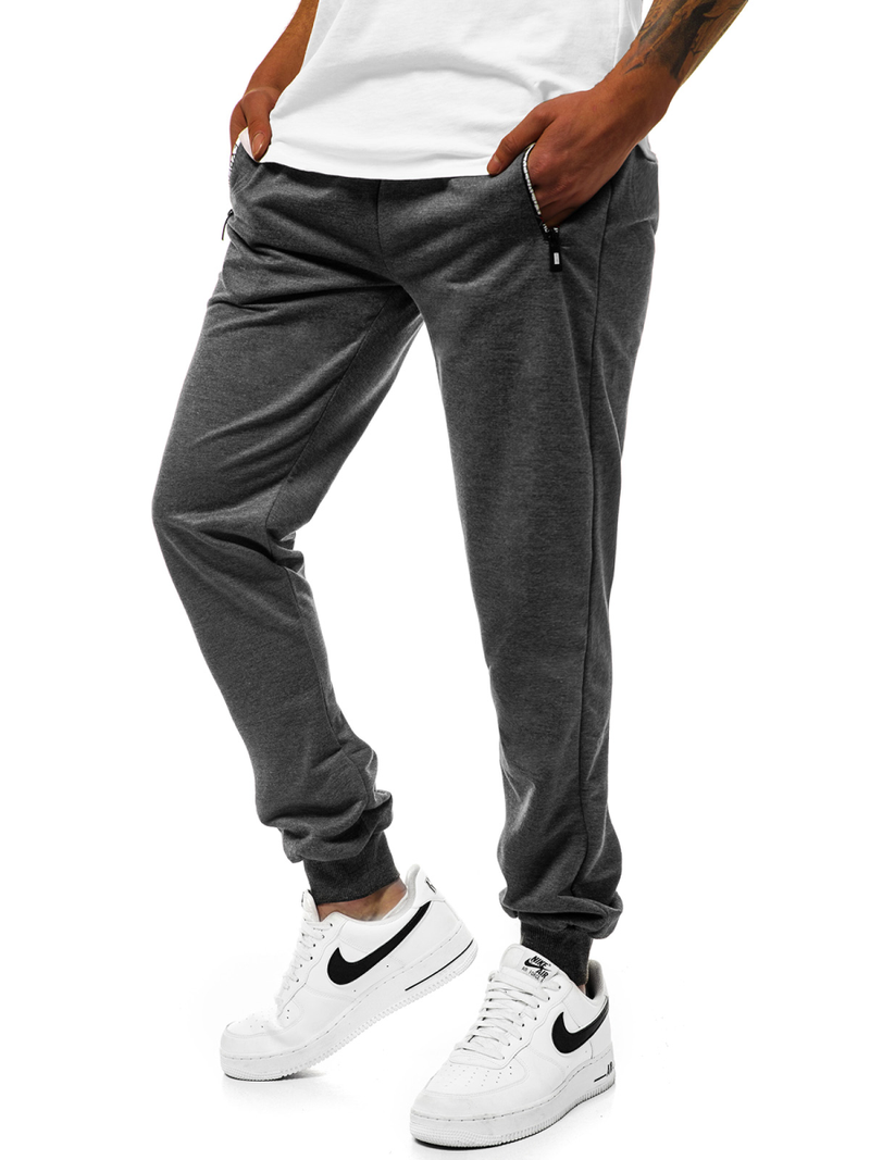 Férfi melegítő nadrág Sötét-Szürke JS/XW006S