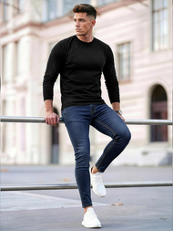 Férfi farmer nadrág sötét-kék OZONEE O/JK2951Z