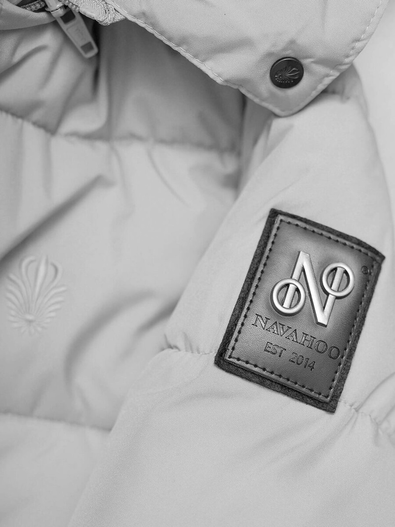 Női téli kabát szürke OZONEE O/W377