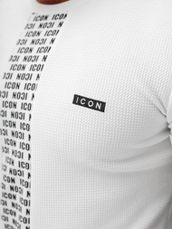 Férfi Póló Fehér OZONEE O/B1211