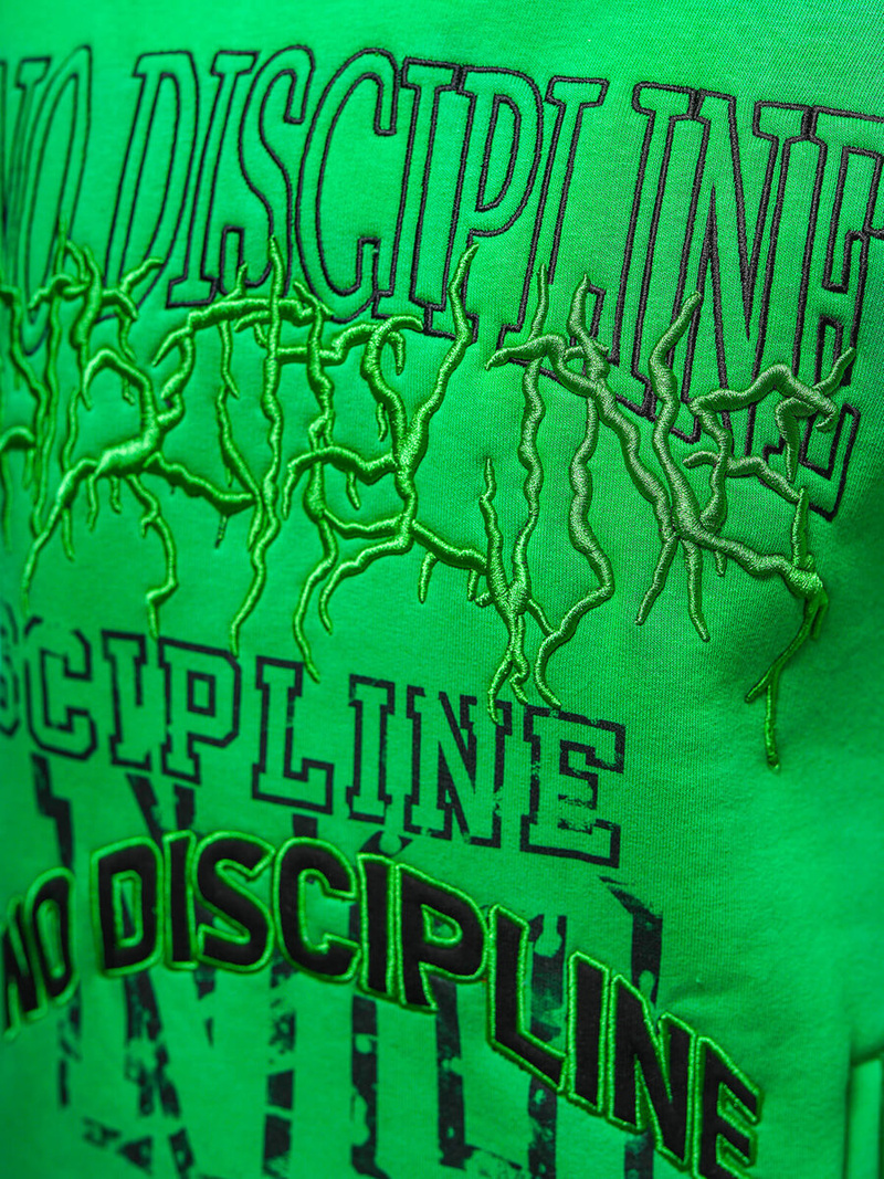 Kapucnis felső zöld OZONEE O/SWE23037