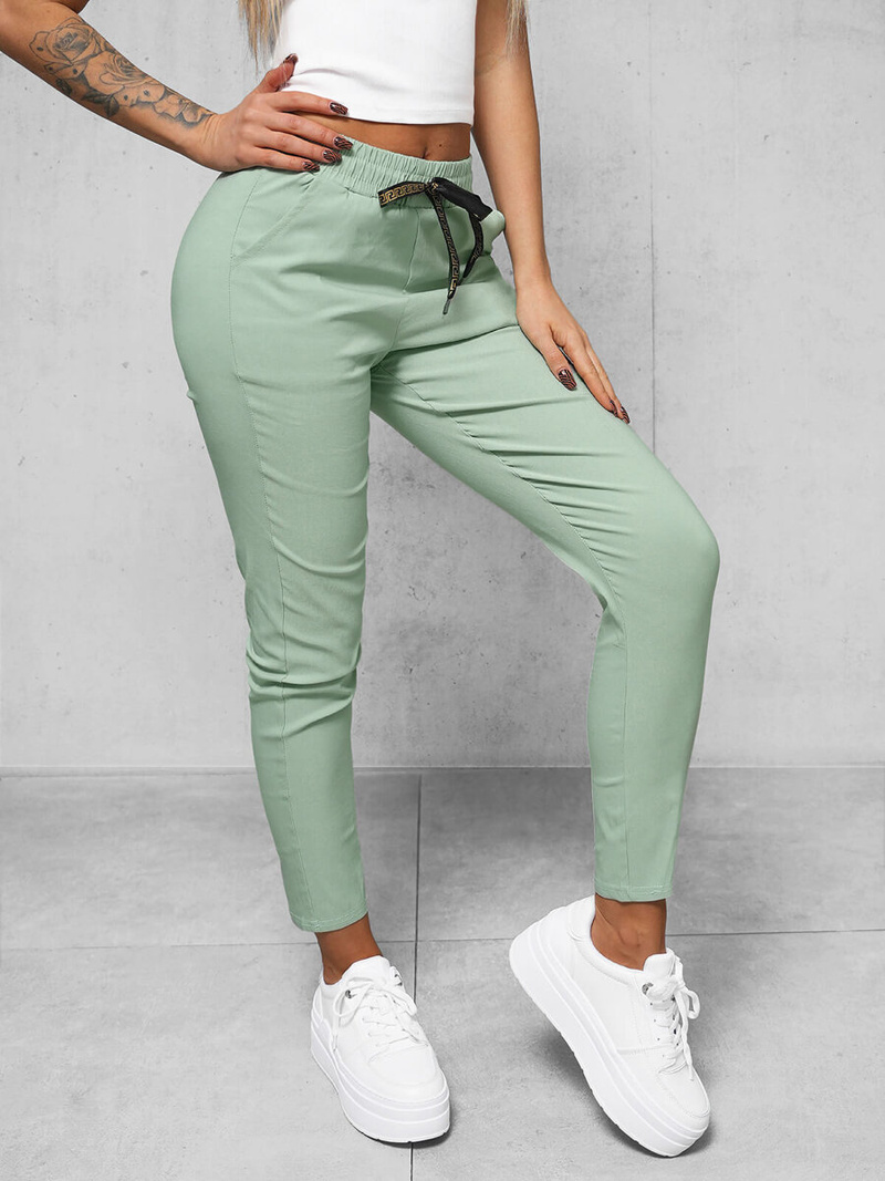 Női chino nadrág mentol OZONEE O/7737