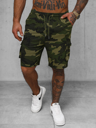 Férfi Rövidnadrág Zöld OZONEE JS/8K282/29