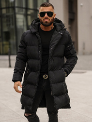 Férfi Téli Kabát Fekete OZONEE O/M799Z