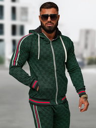 Férfi melegítő együttes zöld OZONEE O/FF5111AB