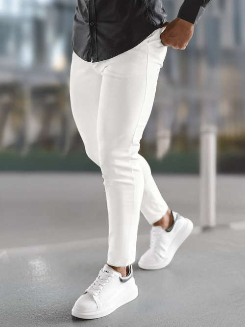 Férfi Nadrág Ekrü OZONEE O/P4049Z