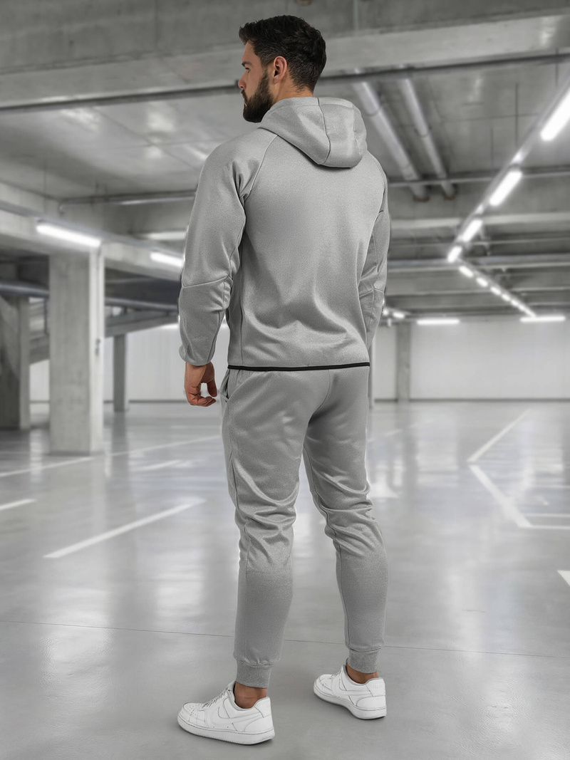 Férfi melegítő együttes szürke OZONEE JS/8C1966/2