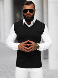 Férfi Pulóver Fekete OZONEE NB/MM6005/4Z