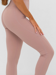Női leggings púder rózsaszín OZONEE JS/17K585/7