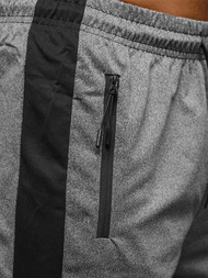 Férfi rövidnadrág grafit OZONEE JS/68048/5