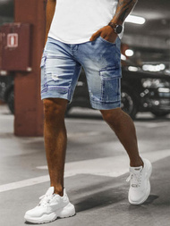 Férfi Rövidnadrág Világos-Kék OZONEE NB/MP0039BCZ