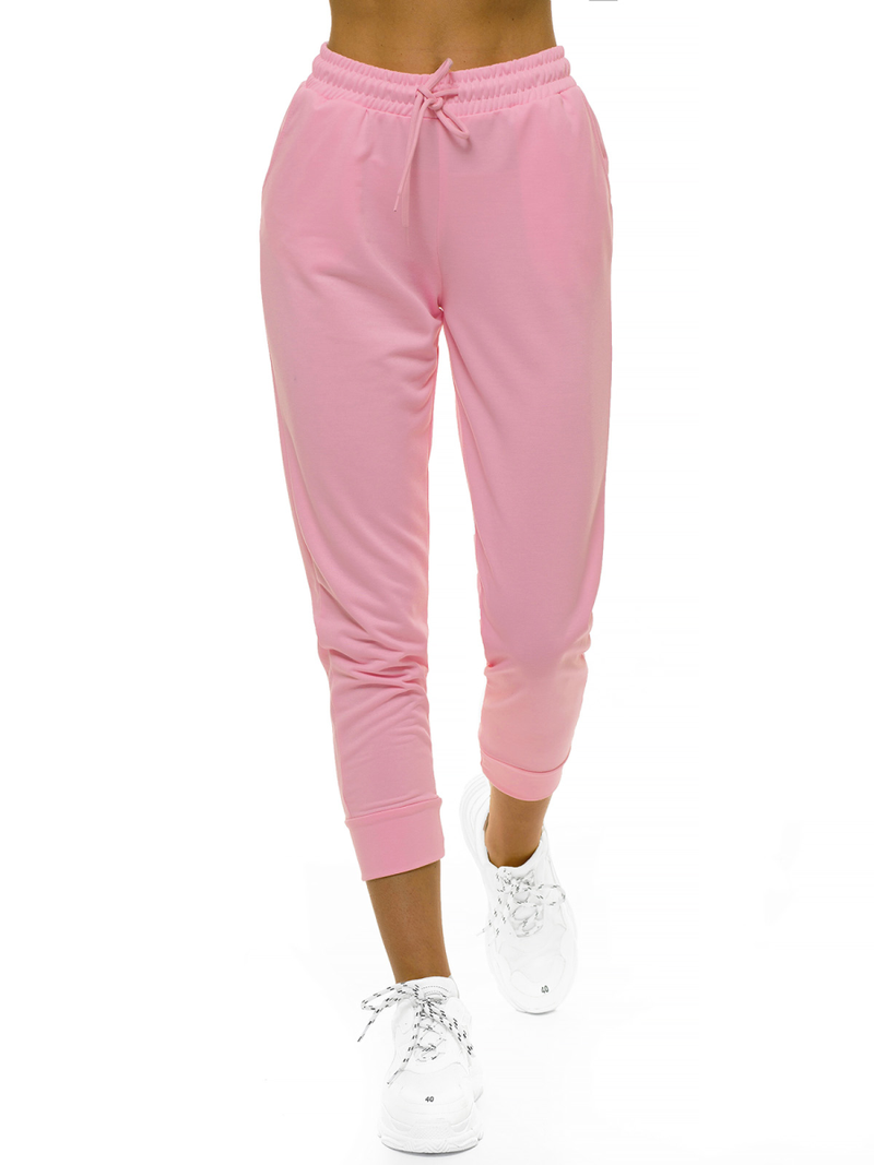 Női melegítőnadrág Világos-rózsaszín OZONEE O/MB2002/21