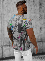 Férfi Póló Szürke OZONEE JS/8T967