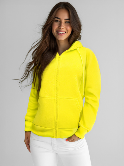 Női Melegítő Felső Sárga neon OZONEE JS/W03Z