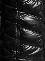 Női téli kabát fekete OZONEE JS/5M3138/392A