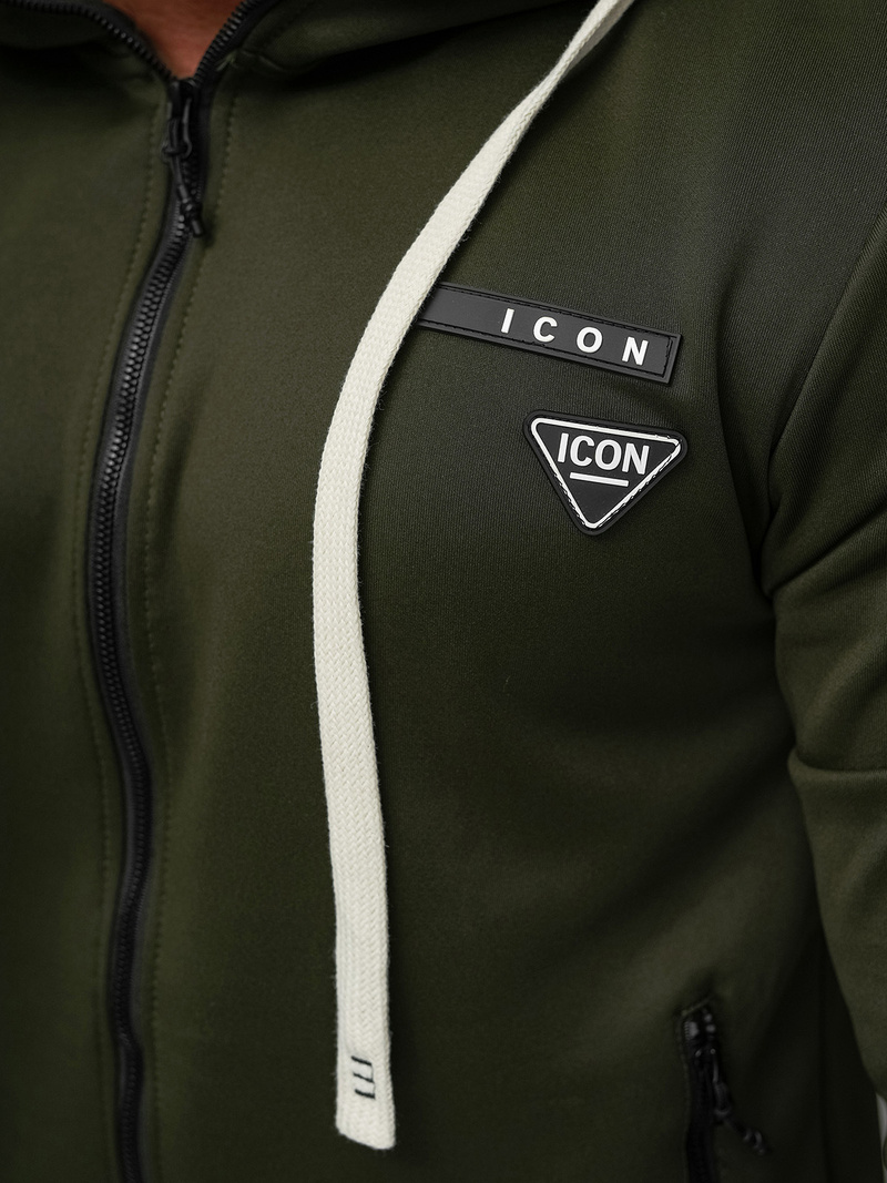 Férfi melegítő együttes khaki OZONEE O/LN11760