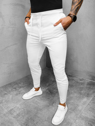 Férfi Chino Nadrág Fehér OZONEE DJ/2301/22