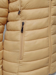 Női Kabát Bézs OZONEE JS/16M9101/254