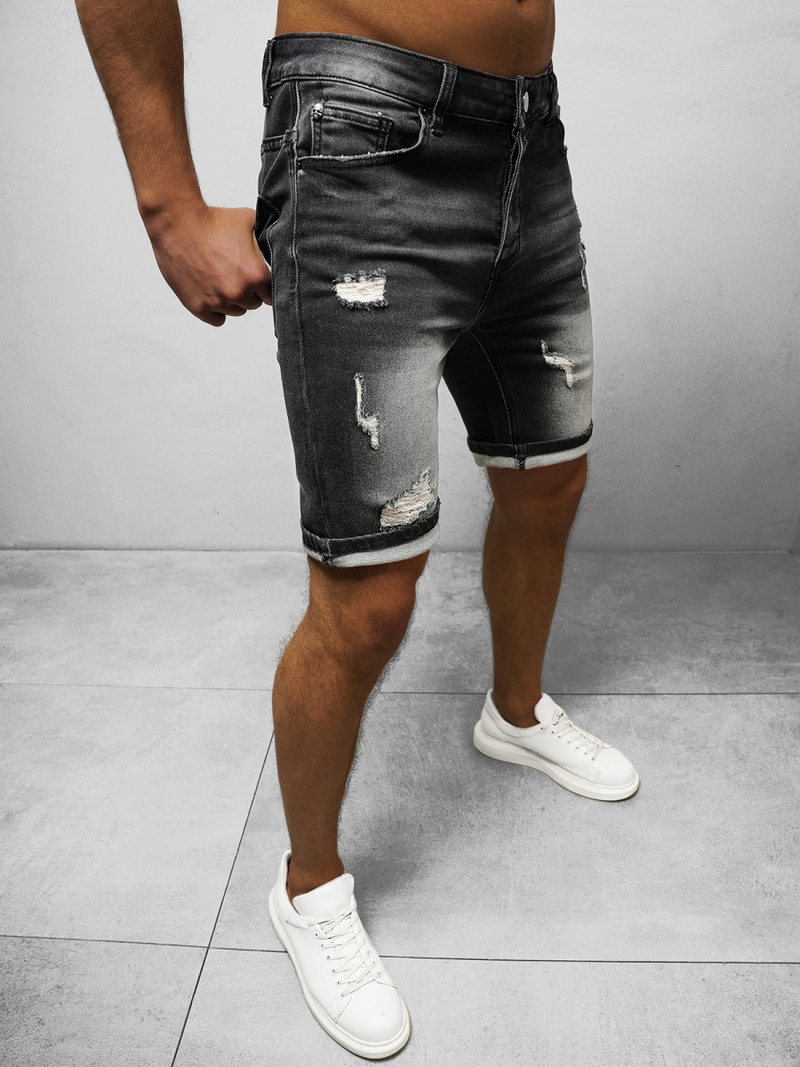 Férfi Rövidnadrág Fekete OZONEE NB/MP0061N