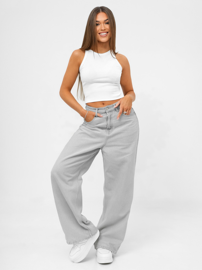 Női felső fehér OZONEE JS/96T665/1