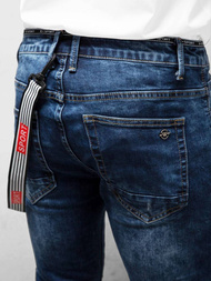 Férfi farmer nadrág Kék OZONEE DR/TF075