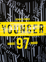 Férfi póló Fekete OZONEE JS/KS1993