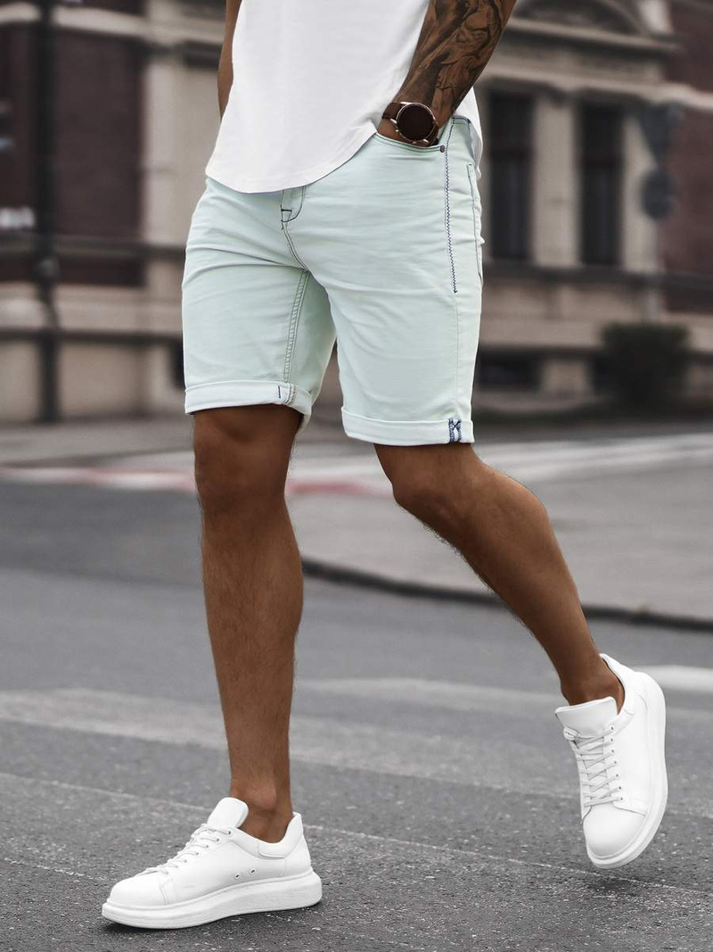 Férfi rövidnadrág Világos-kék OZONEE O/19200Z