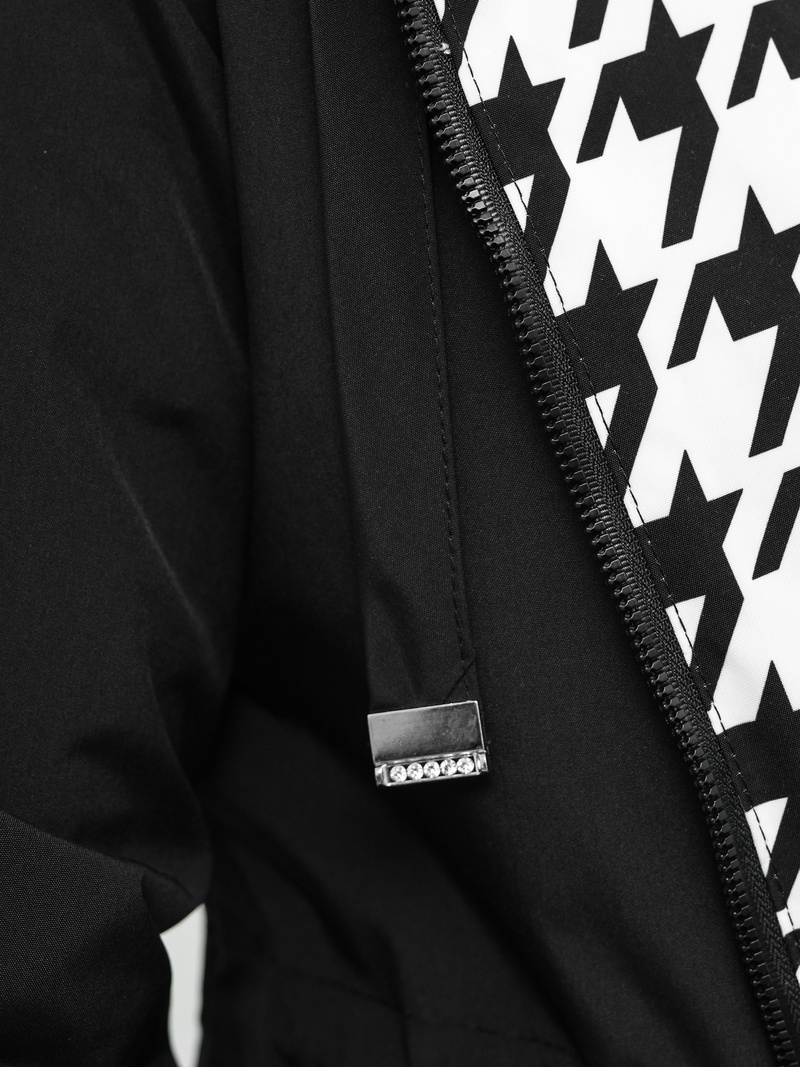 Női kabát fekete OZONEE JS/16M9252/392