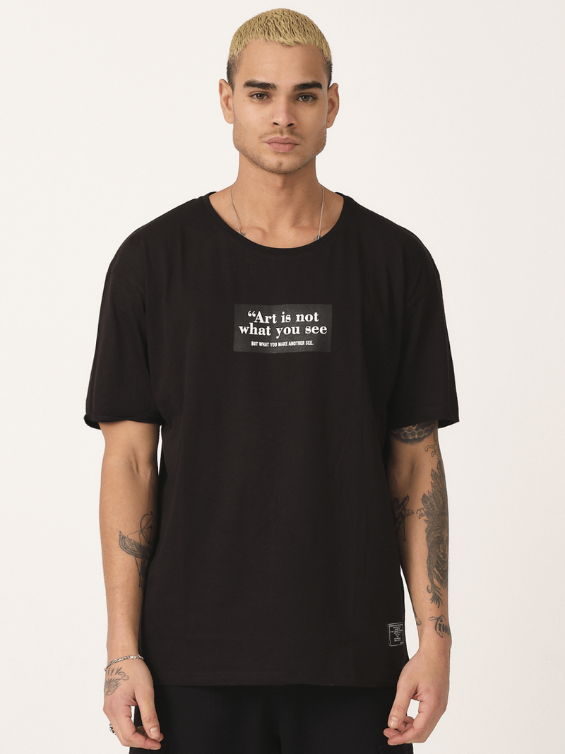 Férfi póló Fekete OZONEE MR/21540