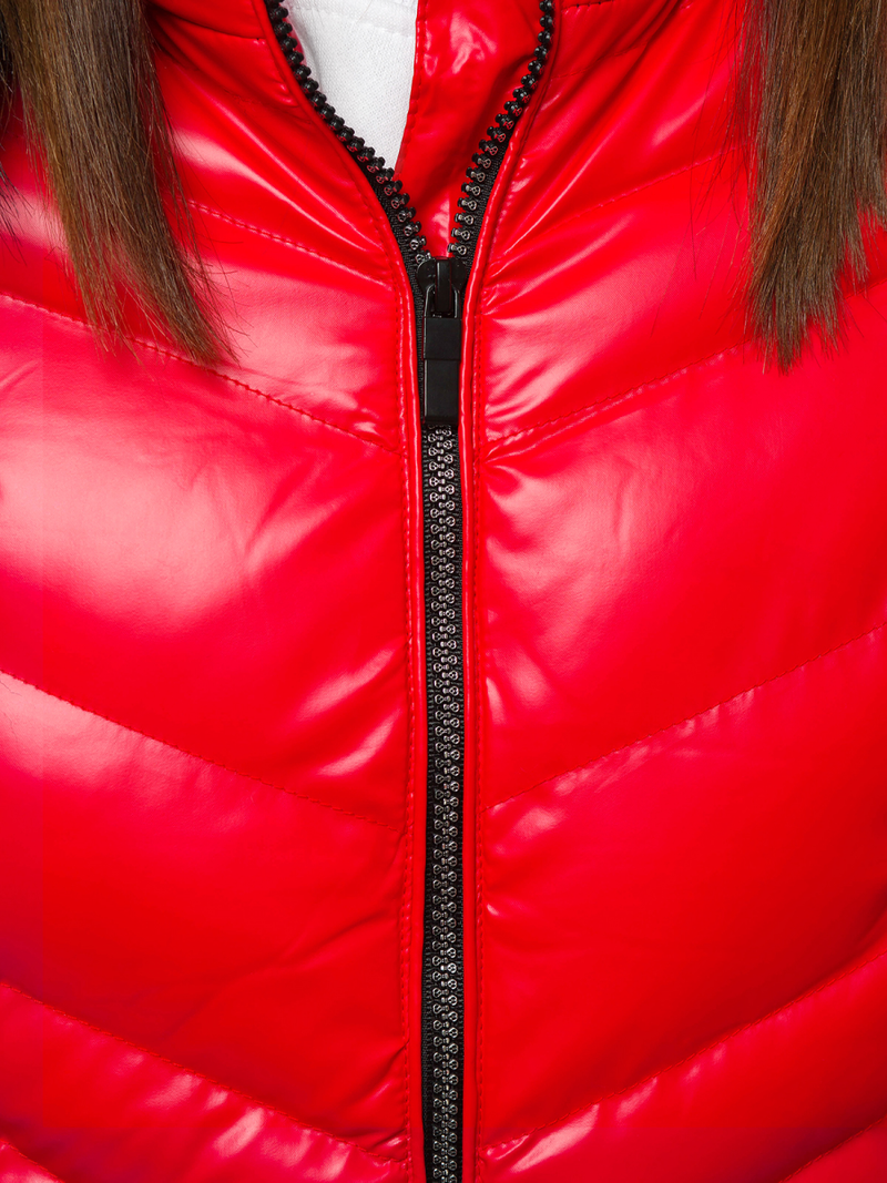 Női dzseki Piros OZONEE JS/M23068/2