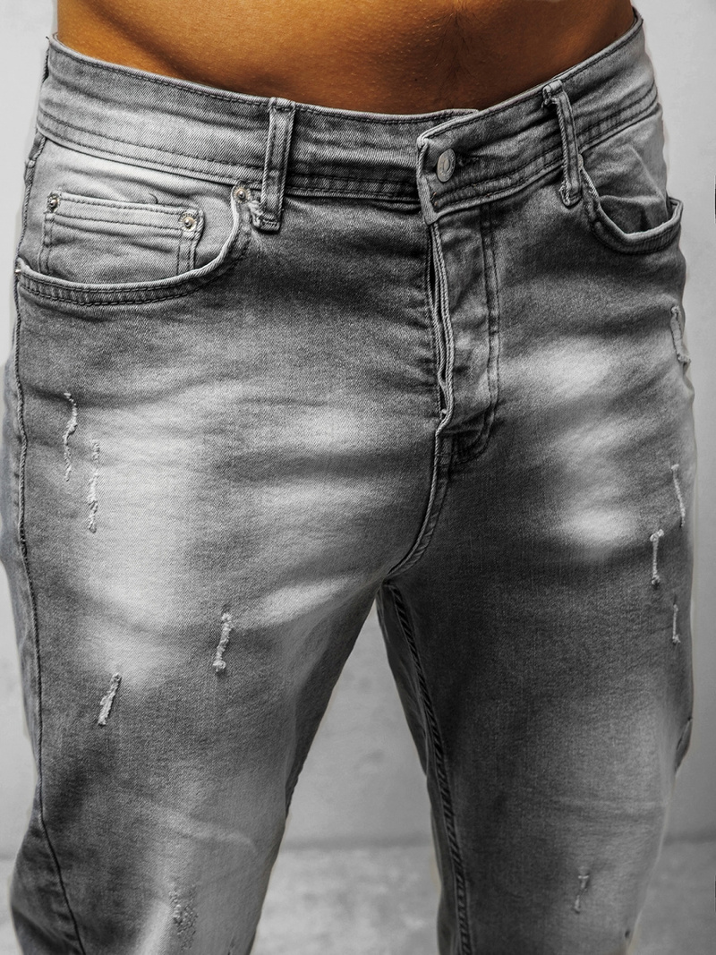 Férfi farmer nadrág Szürke OZONEE DP/743Z