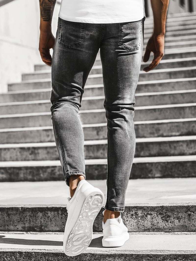 Férfi nadrág Fekete OZONEE G/1084