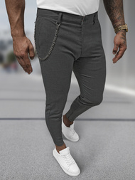 Férfi chino nadrág grafit OZONEE DJ/3300