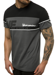 Férfi póló Grafit OZONEE JS/SS11002