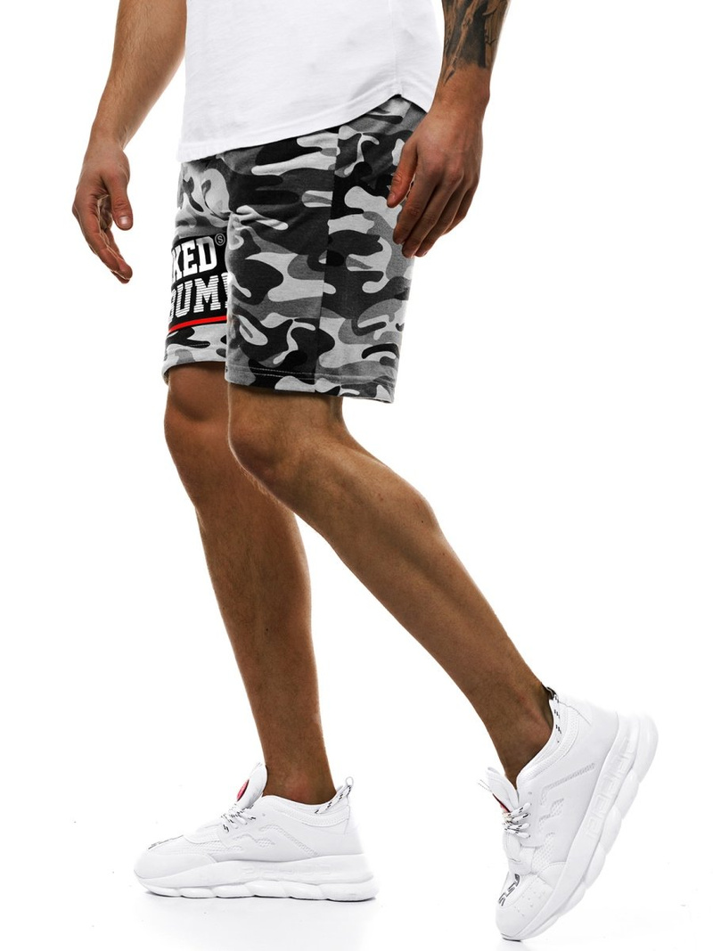 Férfi rövidnadrág Szürke JS/KK300161