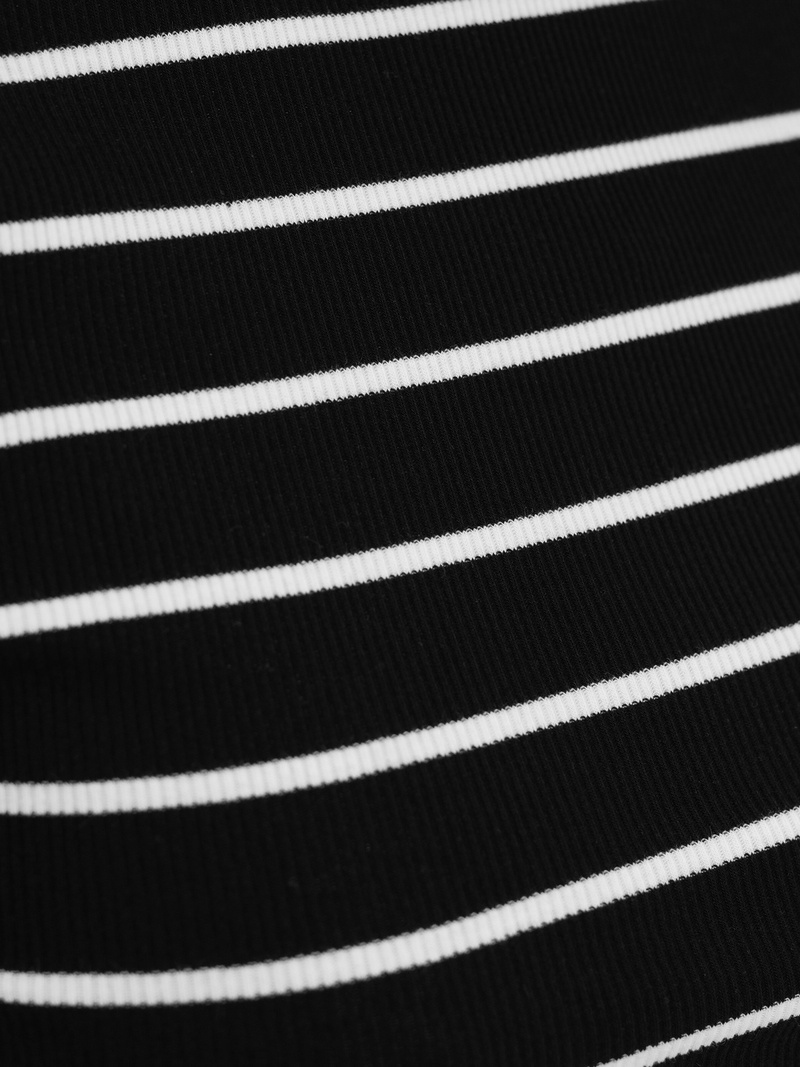 Női polo fekete OZONEE JS/96T659/3