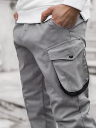 Férfi nadrág jogger Szürke OZONEE A/705