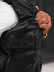 Férfi mellény fekete OZONEE JS/31M5065/392