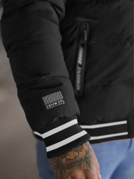 Férfi kabát fekete OZONEE JS/57M7501/392