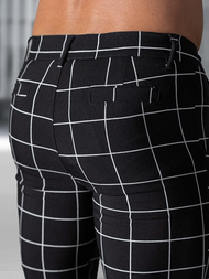 Férfi Chino Nadrág Fekete OZONEE O/P4009Z