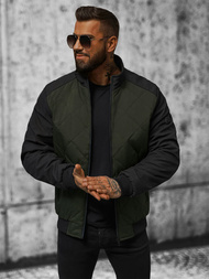 Férfi Dzseki Sötét-Zöld OZONEE JS/84M3022/136