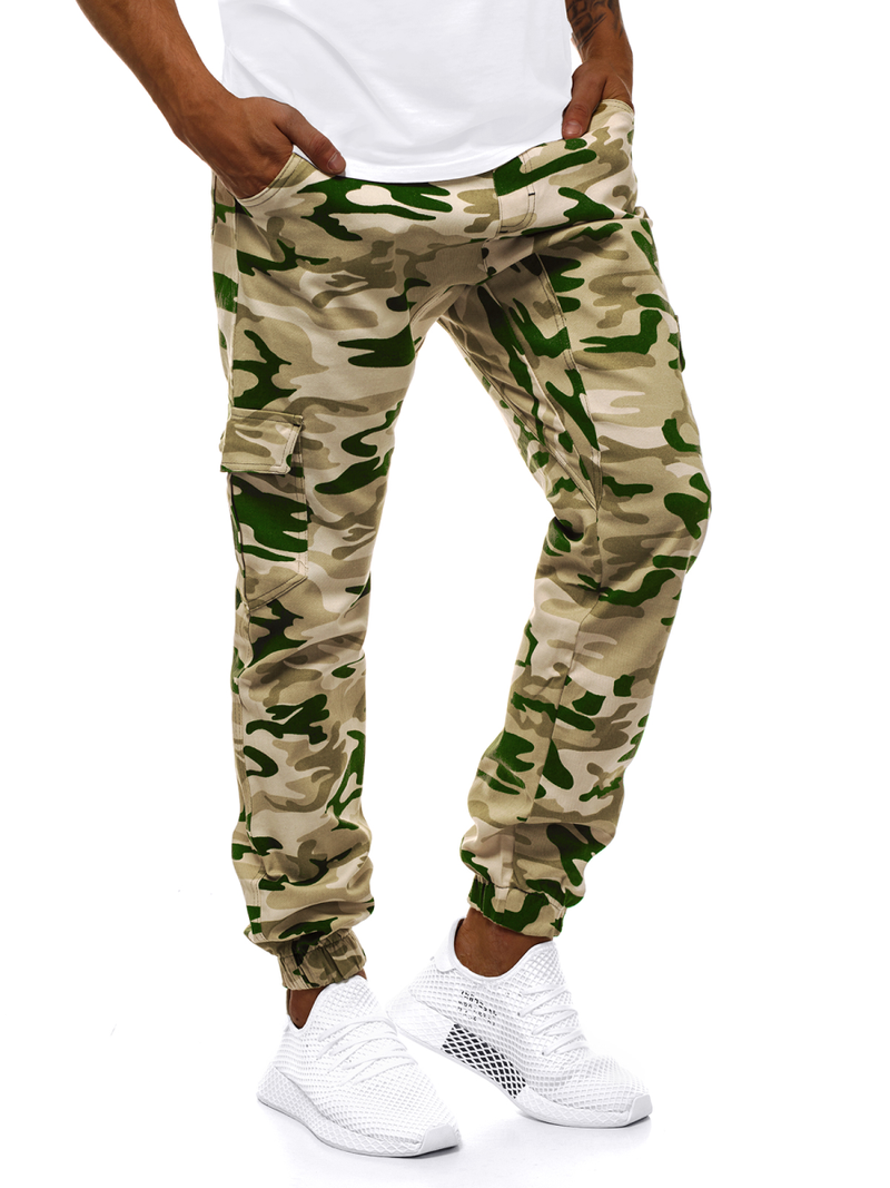 ATHLETIC 404 Férfi nadrág jogger Bézs